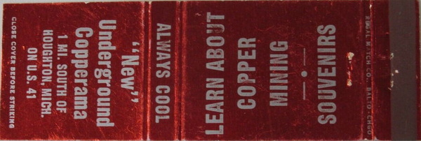 Copperama - Old Matchbook (newer photo)